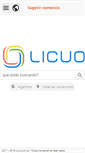 Mobile Screenshot of licuo.com.ar